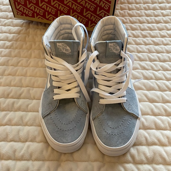 Blue Suede Vans - Picture 5 of 6